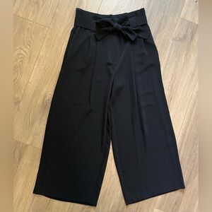 Dynamite Black Tie-Waist Women's Trousers